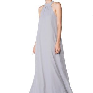 Ceremony by Joanna August Elena Long Gray Dress